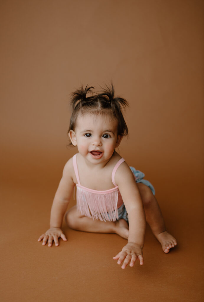 one year old photos north carolina studio photographer 